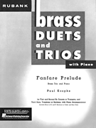 FANFARE PRELUDE BRASS TRIO cover